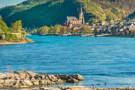 The view of Oberwesel from the Rhine River