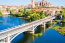 An aerial view of Salamanca