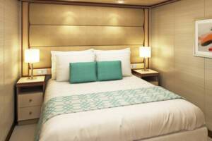 Interior stateroom, Discovery Princess, Princess Cruises