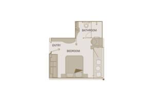 Junior Suite Floorplan, Scenic Ruby - Configuration may vary