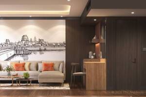 Angkor Suite living, Mekong Serenity