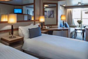 Superior Deluxe Balcony Bedroom Twin Beds, Azura, P&O Cruises