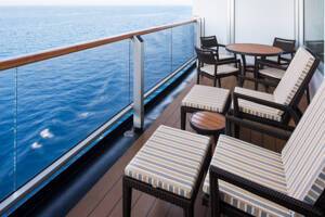 Neptune Suite Balcony, Oosterdam