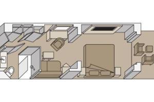 Vista Suite Floorplan, Rotterdam