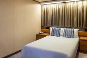 Single Inside Bedroom, Arcadia, P&O Cruises
