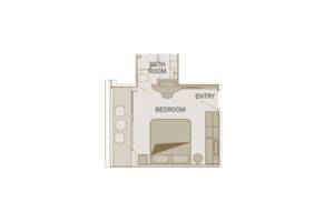 Single Balcony Suite Floorplan, Scenic Ruby - Configuration may vary, image based on Scenic Crystal