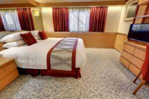 Superior Ocean View Cabin Bedroom, Borealis, Fred. Olsen Cruise Lines