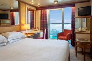 Balcony Bedroom, Azura, P&O Cruises