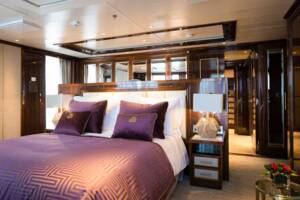 Grand Suite Bedroom, Queen Victoria, Cunard