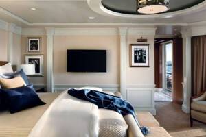 Owner's Suite Bedroom, Riviera, Oceania Cruises