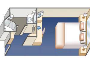 Inside Floorplan, Sapphire Princess, Princess Cruises