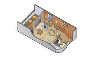Sky Suite Floor Plan, Celebrity Millennium