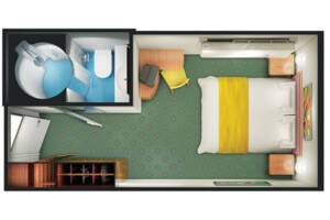 Inside Stateroom, Norwegian Sky