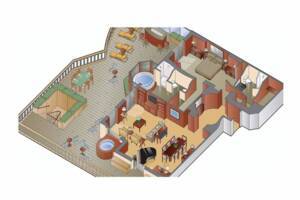 Penthouse Suite Floor Plan, Celebrity Summit