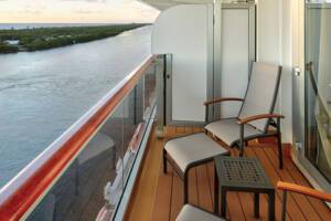 Verandah Stateroom Balcony, Eurodam
