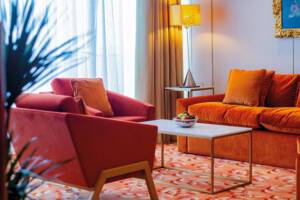 Olsen Suite Living Area, Bolette, Fred. Olsen Cruise Lines