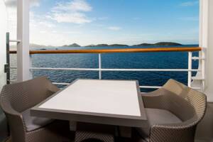 Club Veranda Stateroom Balcony on Azamara Onward