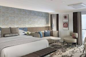 Penthouse Deluxe Suite, Sonata, Oceania Cruises - Configuration may vary