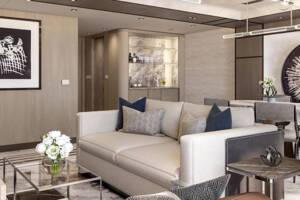 Grandeur Suite Living Area, Seven Seas Grandeur