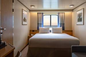 Outside Bedroom, Arcadia, P&O Cruises - Image based on a G66