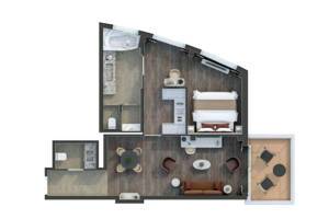 Junior Grand Suite Floorplan