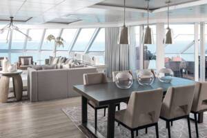Iconic Suite Living Area, Celebrity Edge