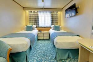 Superior Ocean View Cabin Bedroom, Bolette, Fred. Olsen Cruise Lines