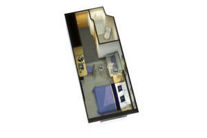 Britannia Oceanview Floor Plan, Queen Elizabeth, Cunard