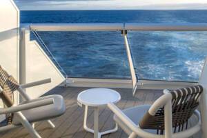 Sunset Veranda balcony, Celebrity Apex