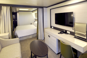 Superior Deluxe Balcony Living Area, Britannia, P&O Cruises