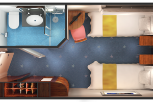 Sail Away Inside Stateroom Floorplan, Norwegian Star