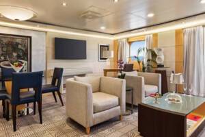 Penthouse Suite Living Area, Oceania Cruises