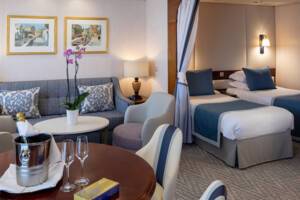 Suite Living Area, Aurora, P&O Cruises