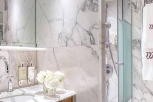 Deluxe Stateroom Bathroom, S.S. Bon Voyage, Uniworld