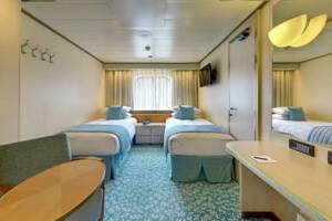 Superior Ocean View Cabin Bedroom, Bolette, Fred. Olsen Cruise Lines