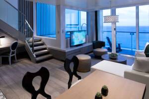 Edge Villa Living Area, Celebrity Edge