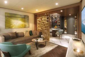 Living Area, Sky Suite, Discovery Princess, Princess Cruises