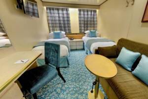 Single Interior Bedroom, Bolette, Fred. Olsen Cruise Lines - Image based on an N grade, configuration may differ