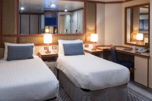 Suite Bedroom, Azura, P&O Cruises