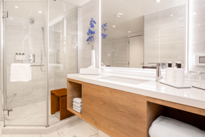 Grand Suite Bathroom, Sun Princess, Princess Cruises
