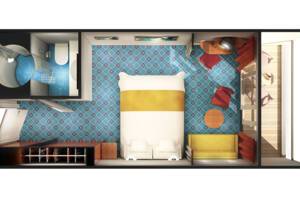 Family Balcony Stateroom, Norwegian Sky