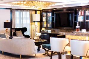 Regent Suite living, Seven Seas Explorer