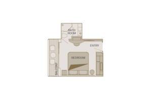 Floor Plan, Balcony Suite (P), Scenic Gem