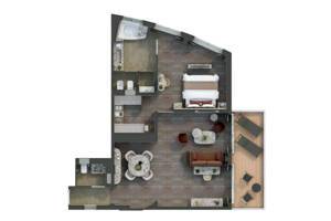 Grand Suite Floor Plan, Silver Ray