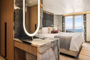 Oceania Suite Bedroom, Allura, Oceania Cruises