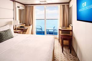 Balcony Cabin with Two Lower Beds (BA), Royal Princess, Princess Cruises