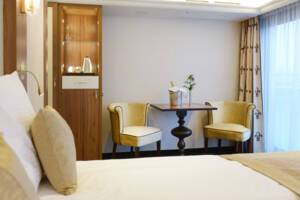 Deluxe Suite, Diamond Deck, MS Jane Austen, Riviera Travel