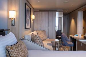 Standard Balcony Cabin Living Area (GA), Arvia