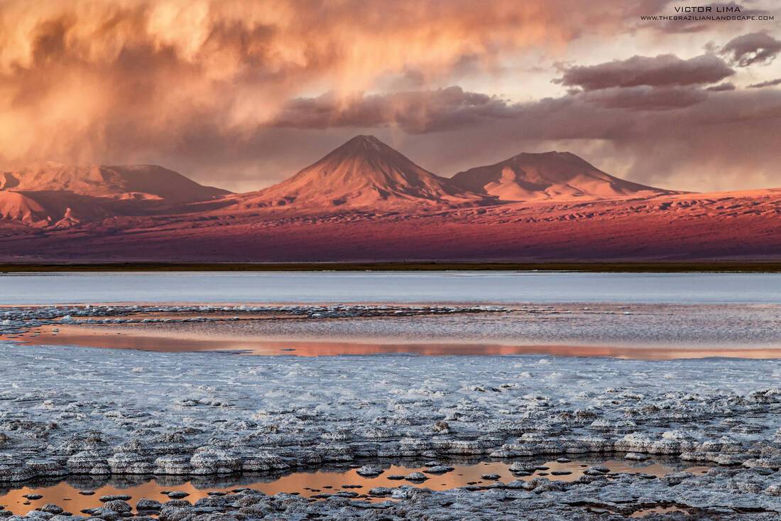 Lagoon in the Atacama Desert
