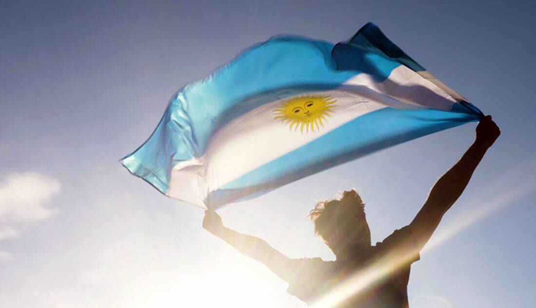 Argentinian flag